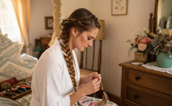 Jak zrobić dobierany warkocz?