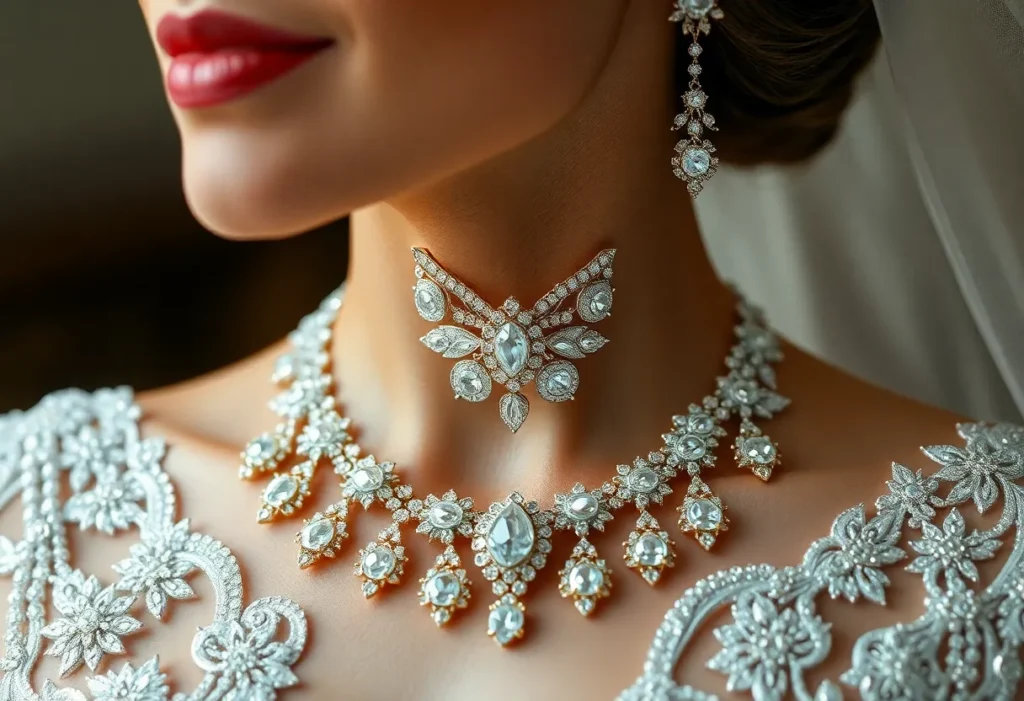 Komplet biżuterii ślubnej – jak wybrać i dopasować? Porady dla przyszłej panny młodej!