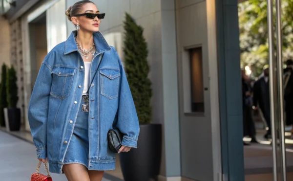 Kurtka jeansowa oversize to doskonały wybór dla prawdziwych fashionistek! Jak ją stylizować?
