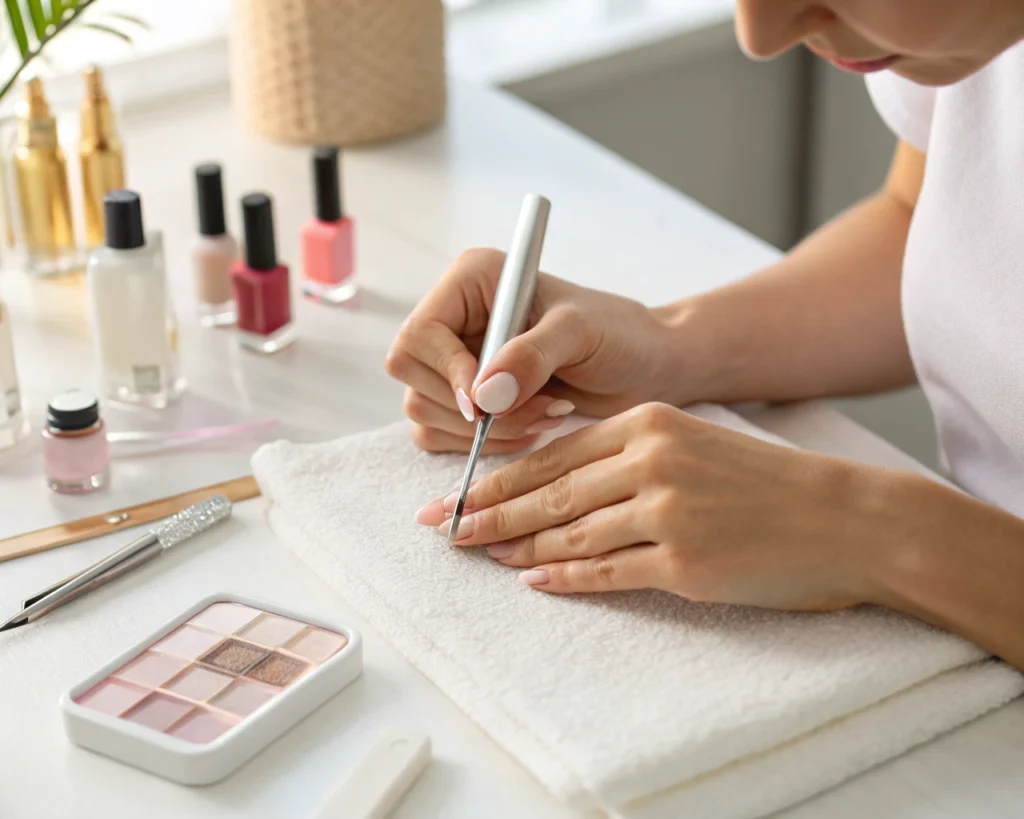 Kwadratowe paznokcie – jak uzyskać kształt?