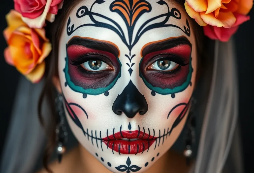 Makijaż sugar skull – jak zrobić popularny mejkap na halloween?