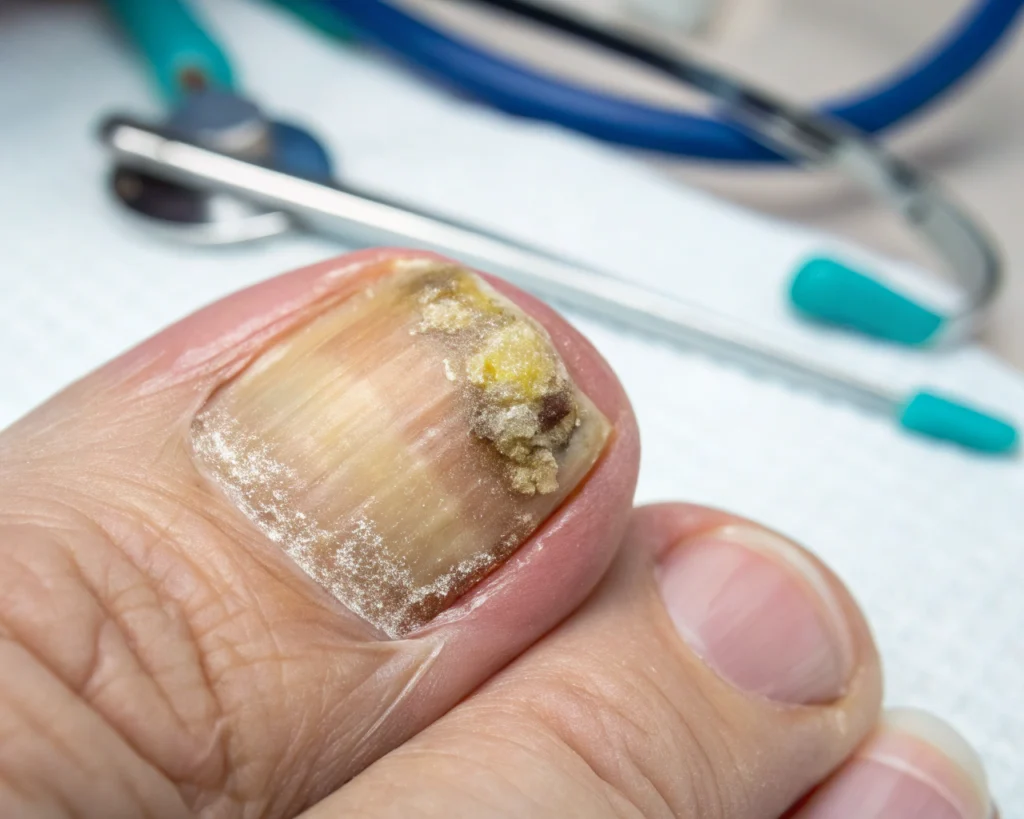 Masz uszkodzoną macierz paznokcia? Nie zwlekaj z wizytą u lekarza!