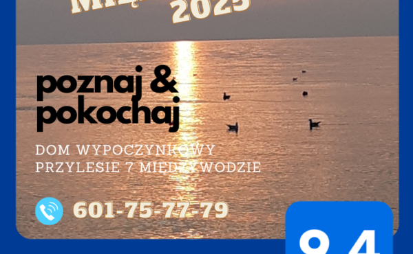 Majówka w dobrym towarzystwie. Zapraszamy do Międzywodzia.