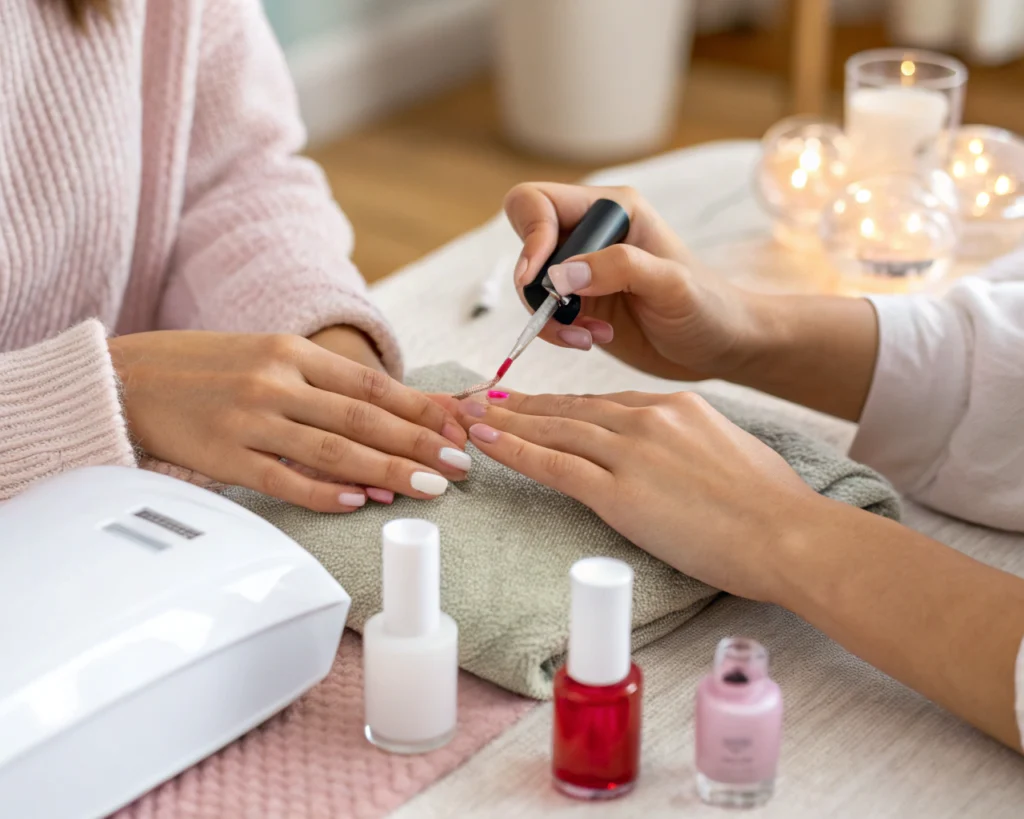 Paznokcie żelowe – jak zrobić manicure żelowy krok po kroku i czy niszczy płytkę?