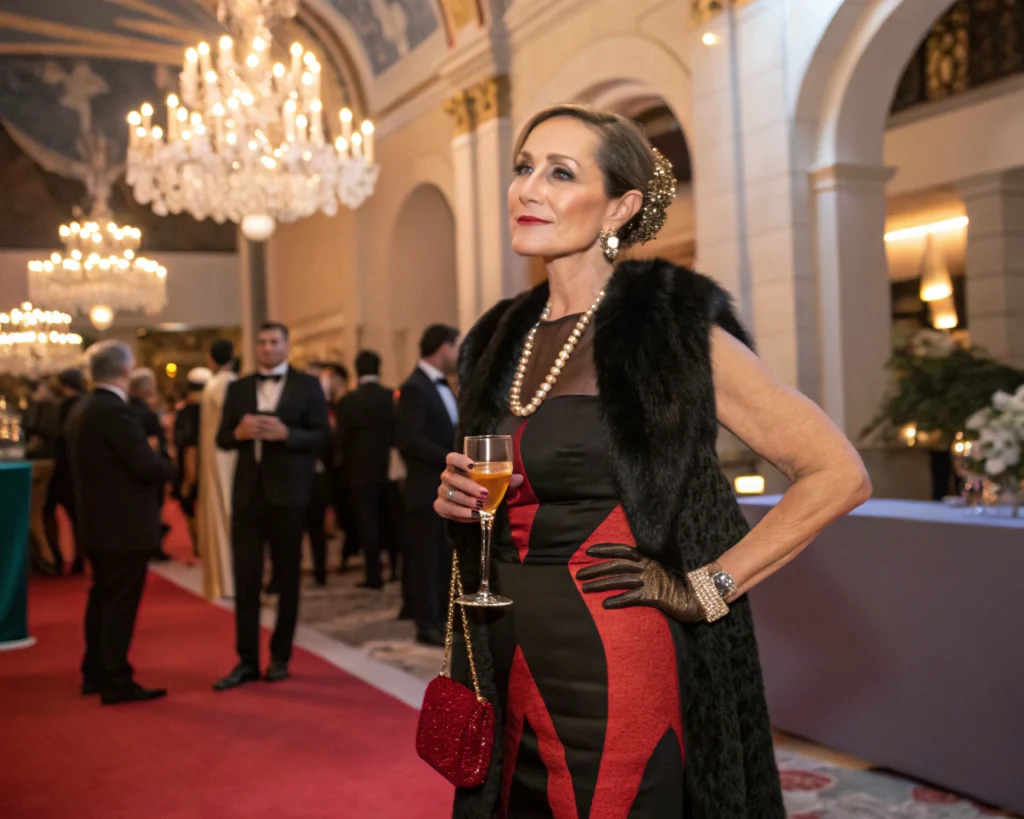 Stylizacja na imprezę dla 40-latki. Jak wyglądać modnie i z klasą?