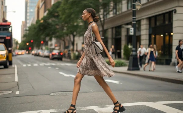 Trapezowa sukienka 2021 – jak nosić i gdzie kupić [przegląd sieciówek Zara, H&M, Reserved]