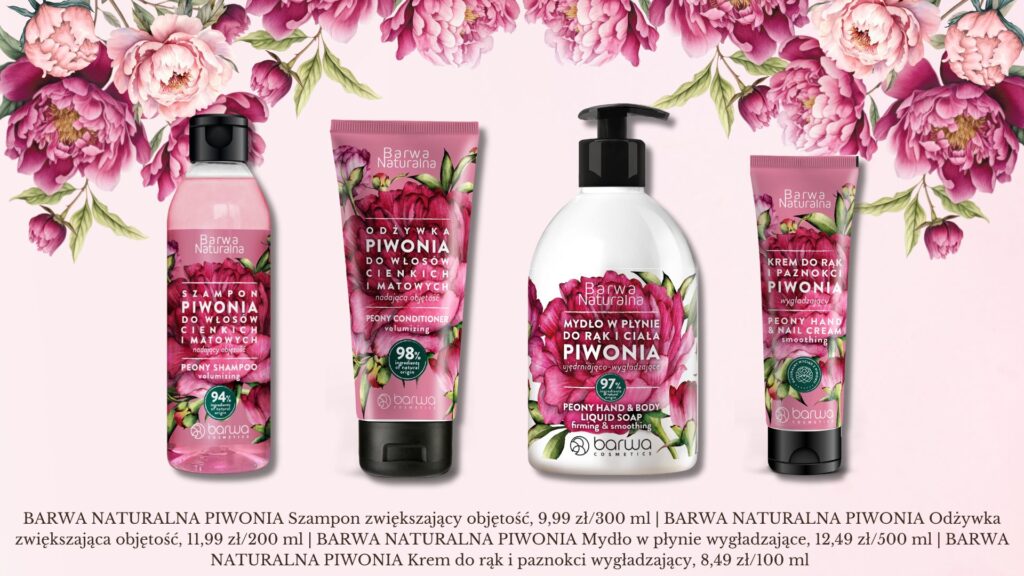 W OGRODZIE URODY – BARWA NATURALNA Z EKSTRAKTEM Z PIWONII