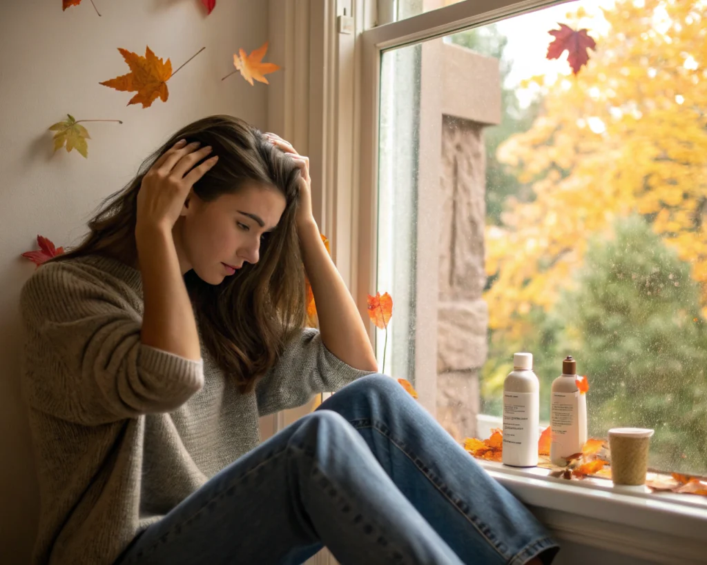Wypadanie włosów jesienią – najczęstsze przyczyny i jak je zatrzymać