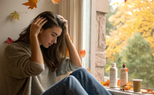 Wypadanie włosów jesienią – najczęstsze przyczyny i jak je zatrzymać