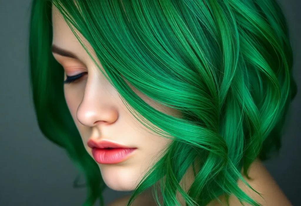 Zielone włosy – skąd się bierze i jak usunąć i zniwelować zielony odcień włosów koloryzacją i nie tylko?