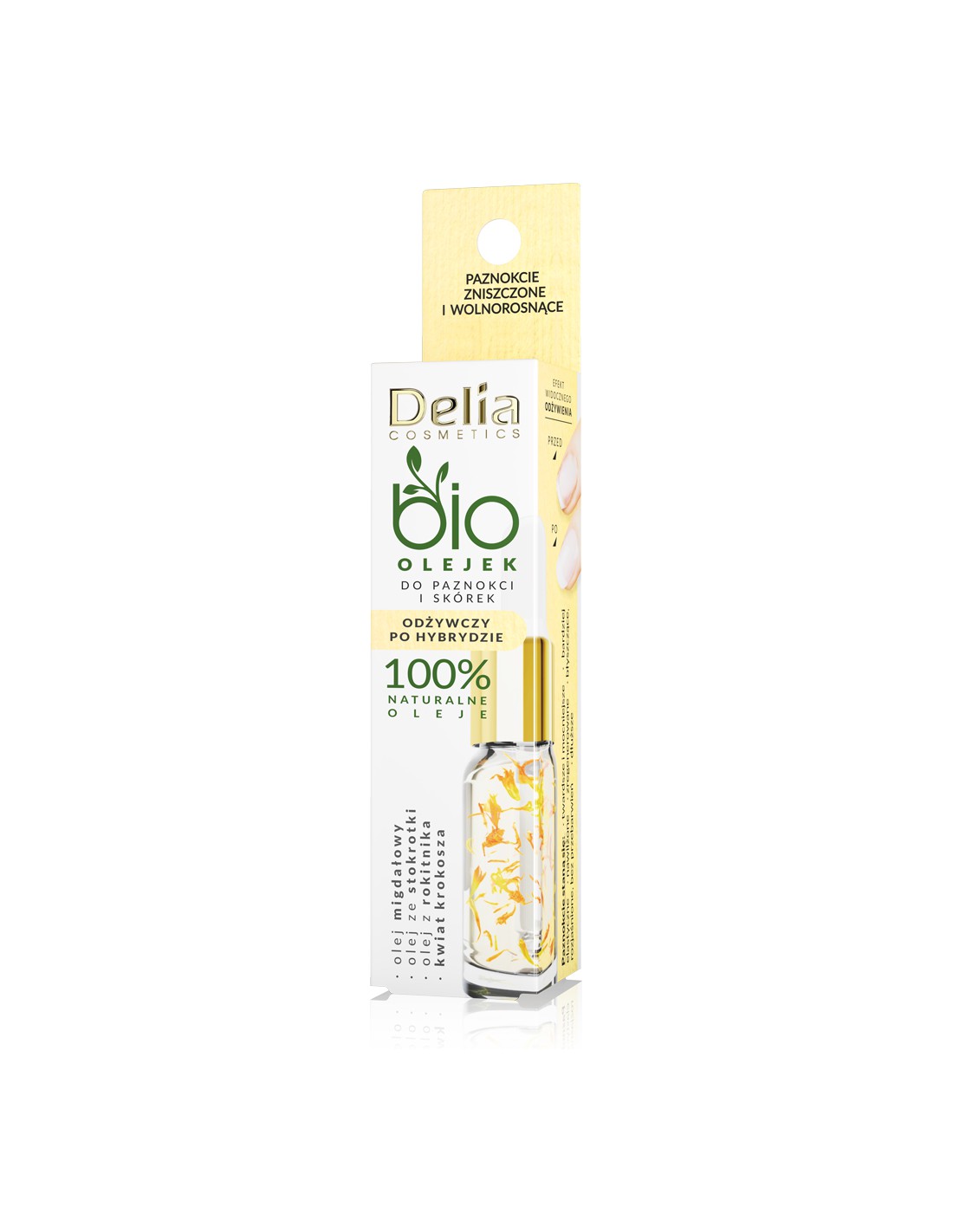 Delia Bio olejek odżywczy do paznokci i skórek 10m