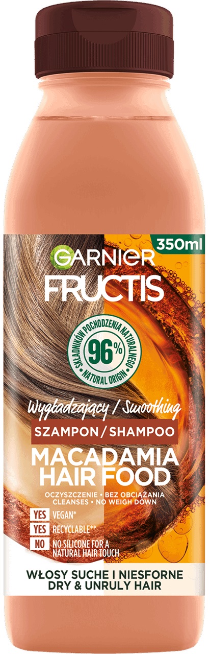 Garnier FRUCTIS HAIR FOOD MENU MACADAMIA SH 350ML