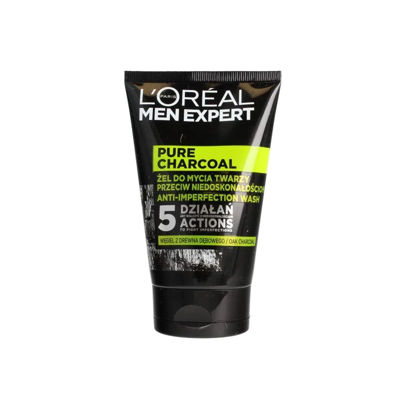 L’Oreal Paris Men Expert Pure Carbon żel do mycia twarzy przeciw niedoskonałościom 100ml
