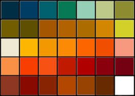 Paleta barw dla jesieni