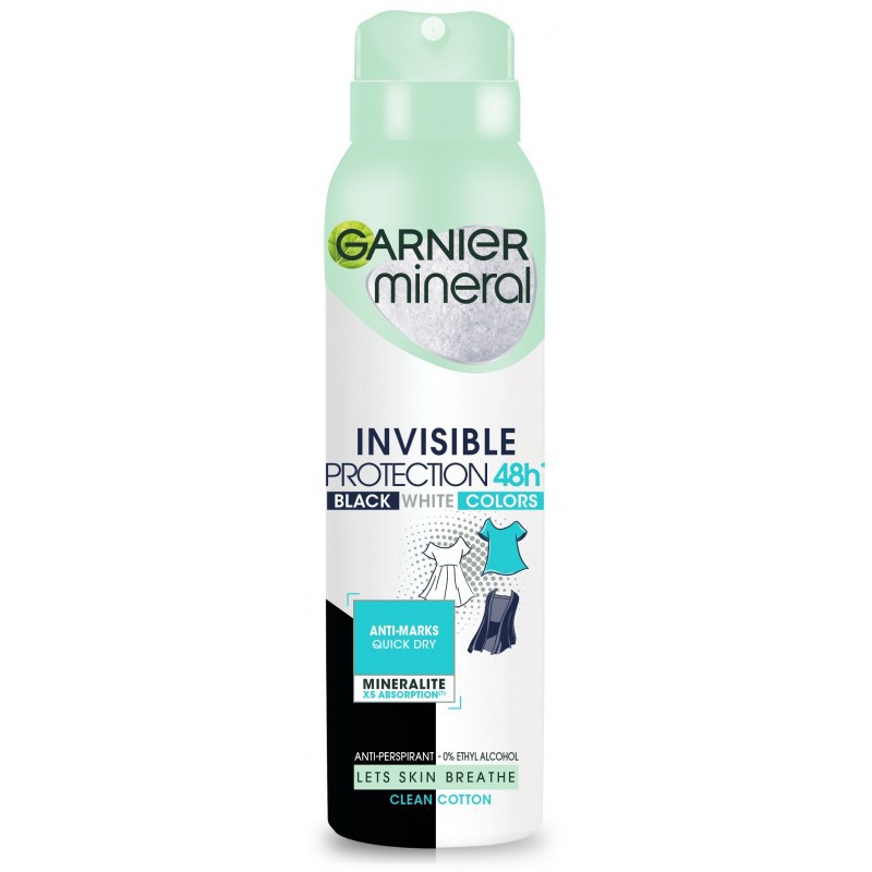 Garnier Dezodorant Mineral Invisible Protection