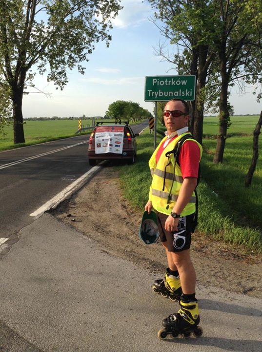 Na rolkach przez całą Polskę