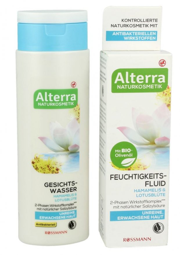 tonik i fluid OCZAR & KWIAT LOTOSU marki Alterra