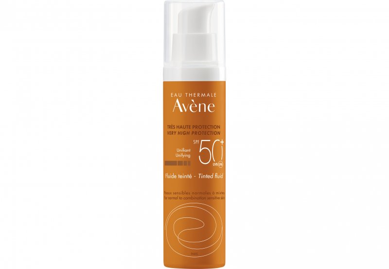 Fluid koloryzujący SPF 50+ od Avene