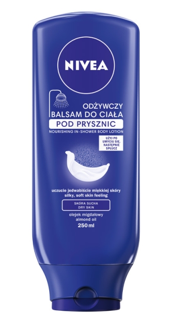 Nivea, Balsam do Ciała pod Prysznic z olejkiem migdałowym