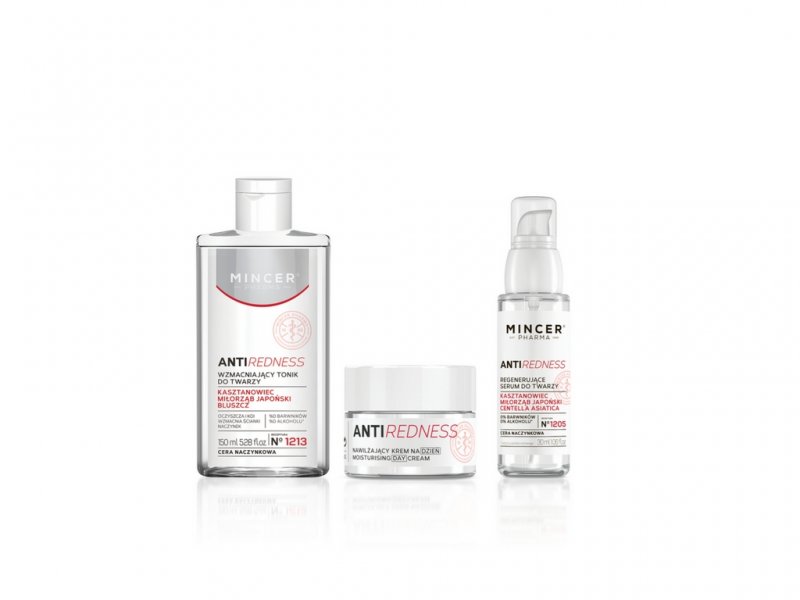 Antiredness Mincer Pharma. Kompleksowa pielęgnacja cery naczynkowej
