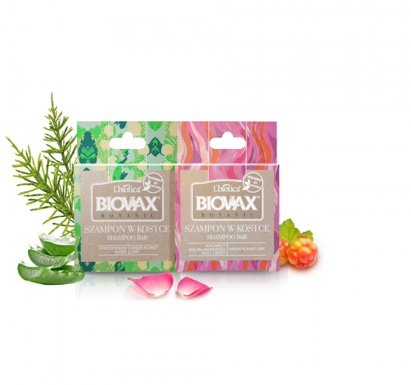 Szampony w kostce Biovax Botanic