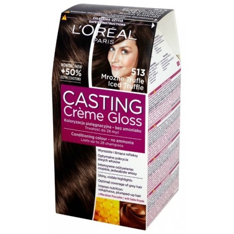 L’Oreal Paris Casting Creme Gloss farba do włosów 513 Mroźna Trufla