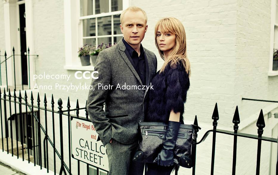 Anna Przybylska i Piotr Adamczyk dla CCC