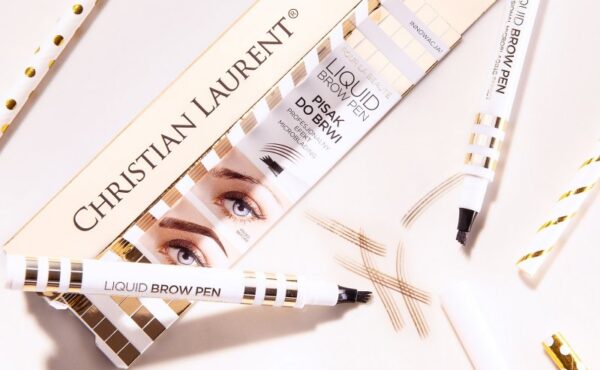 Pisak do brwi Christian Laurent. Profesjonalny efekt microbladingu