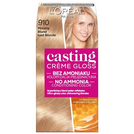 L’Oreal Paris Casting Creme Gloss farba do włosów 910 Mroźny Blond