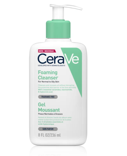 CeraVe Oczyszczający żel do mycia dla skóry normalnej i tłustej 473ml