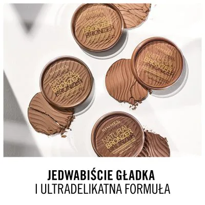 Rimmel Natural Bronzer bronzer do twarzy z rozświetlającymi drobinkami 002 Sunbronze 14g - obrazek 5