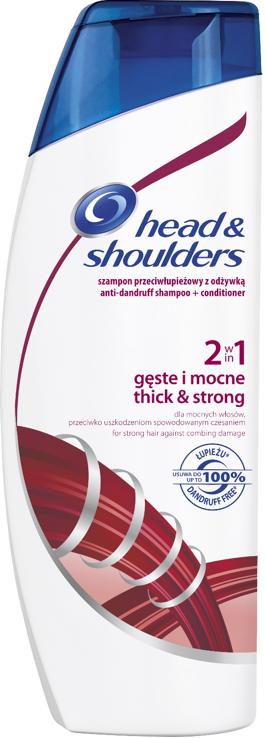 head&shoulders Thick & Strong – włosy gęste i mocne - szampon z odżywką