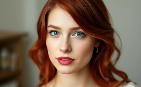 Jak wybrać idealną szminkę do rudych włosów, aby podkreślić urodę