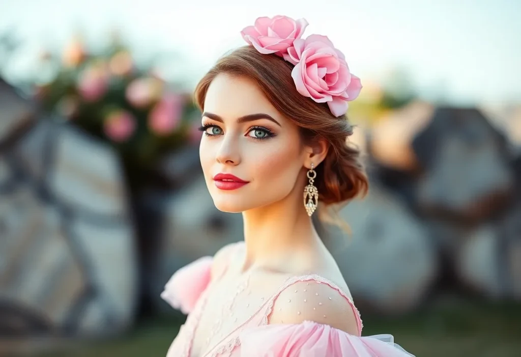 Jak dobrać makijaż do różowej sukienki, by wyglądać olśniewająco