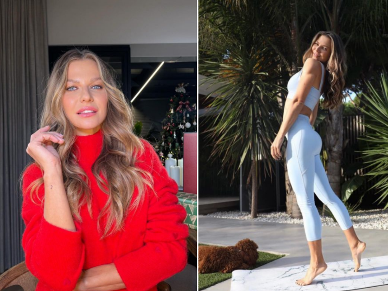 Anna Lewandowska i klasyczna czerń