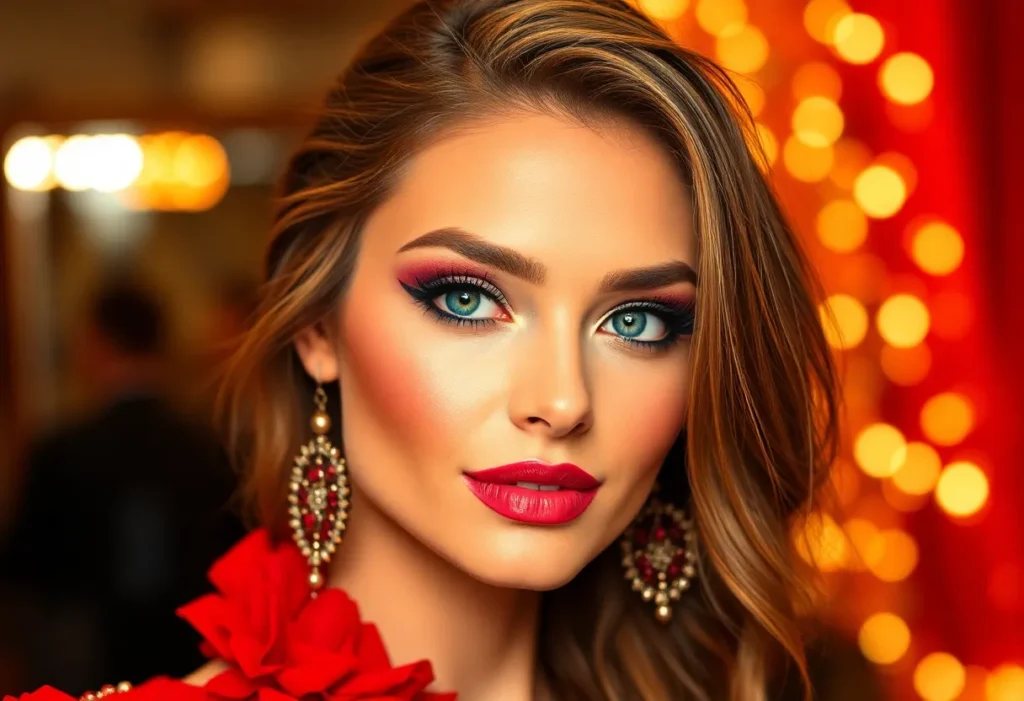 Jak wykonać mocny makijaż do czerwonej sukienki, by olśnić na każdej imprezie