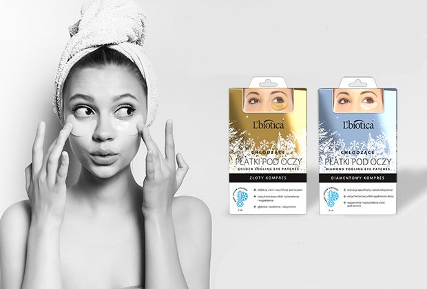 Chłodzące płatki pod oczy L’biotica
