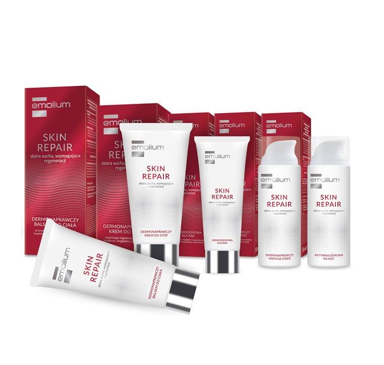 Emolium Skin Repair – regeneracja skóry suchej i dojrzałej