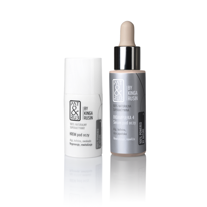 Krem i ekoampułka pod oczy od Pat&Rub