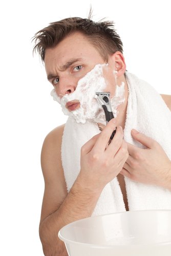 Poślizg kontrolowany, czyli męskie golenie