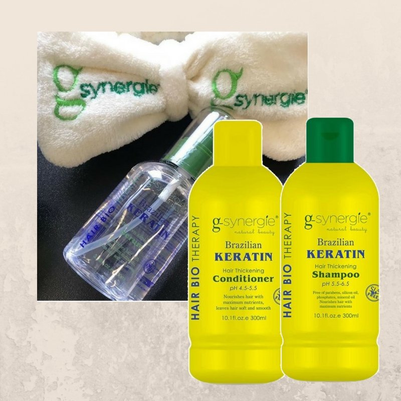 G-Synergie Brazylijska Keratyna – seria kosmetyków do pielęgnacji włosów