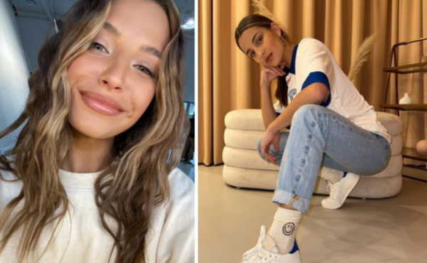 Już nie jeansowe rurki! Julia Wieniawa nosi szerokie spodnie z sieciówki