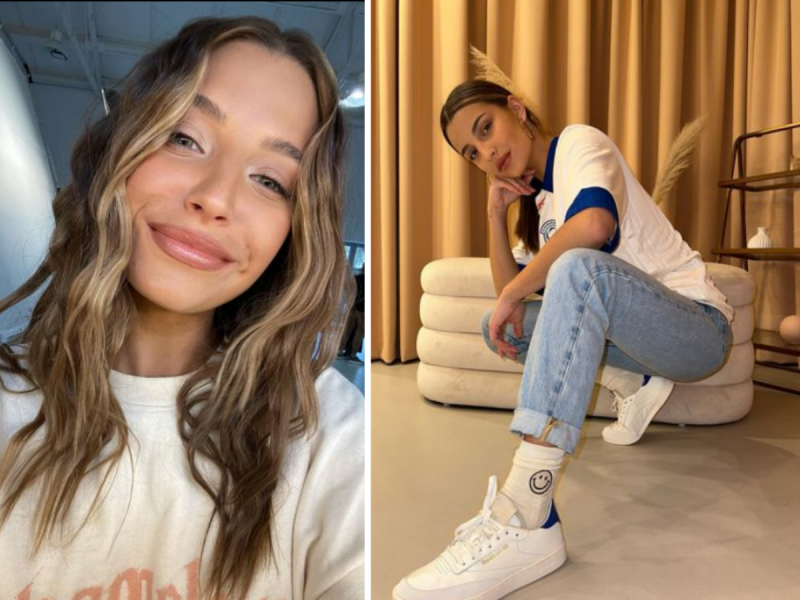 Już nie jeansowe rurki! Julia Wieniawa nosi szerokie spodnie z sieciówki